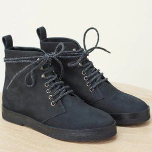 Jenni Kayne Oiled Leather Canyon Boot in Black! BRAND NEW Size 38